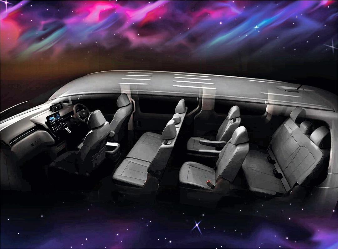 Hyundai Staria seating layout